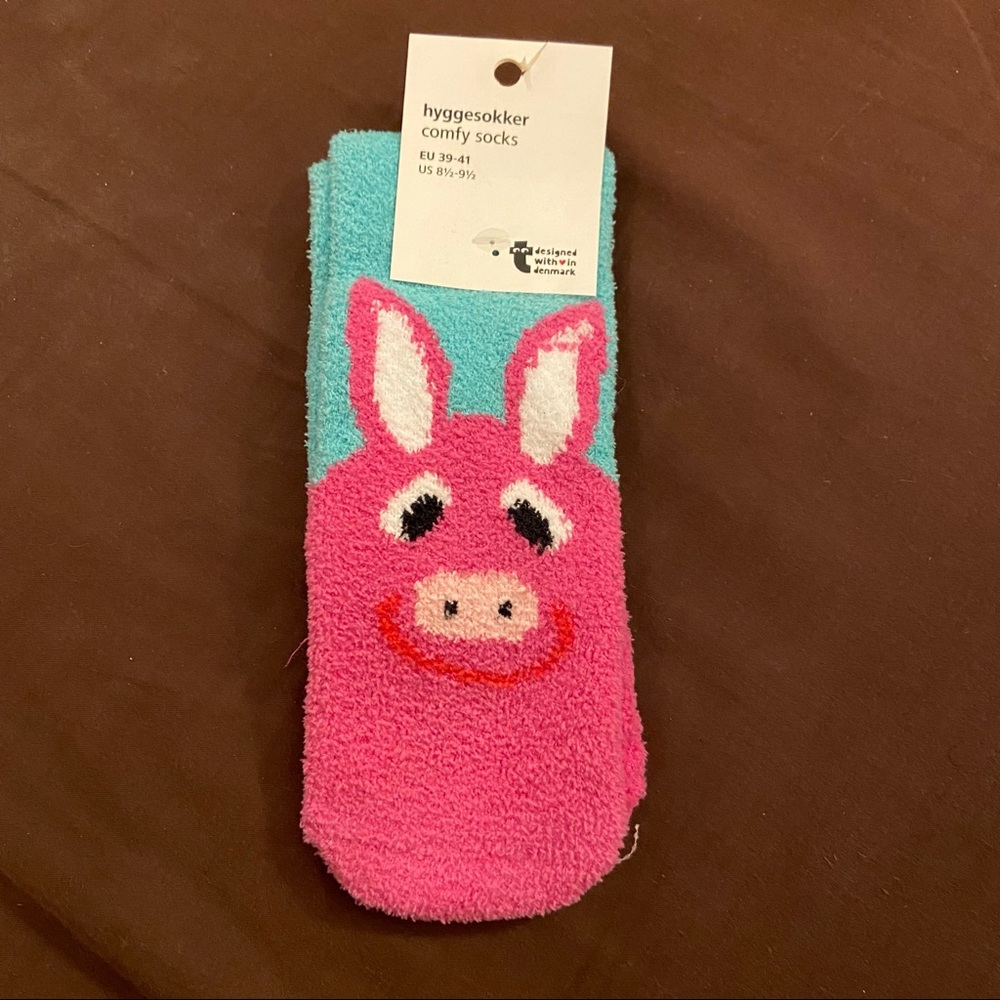 Pig comfy socks